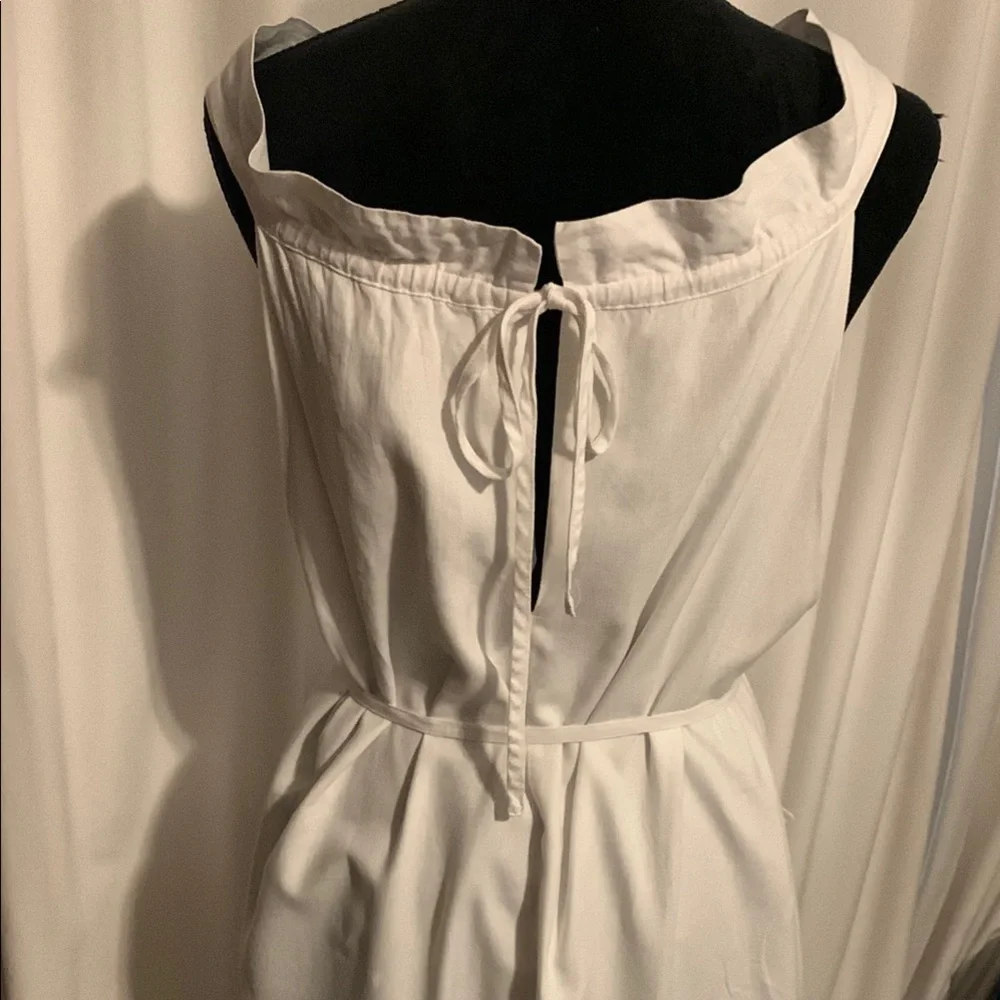 Banana Republic White Halter Sundress - Picture 5 of 11